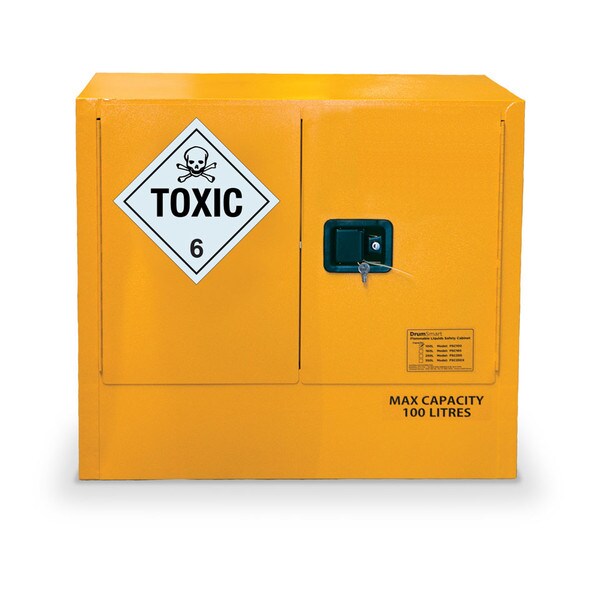 TSC100 | Toxic Storage Cabinet 100L | Toxic substance storage | safety cabinet | safe storage | class 6 | Ecospill Brisbane Sydney Melbourne Perth Adelaide North Queensland | ACT | Australia | best d